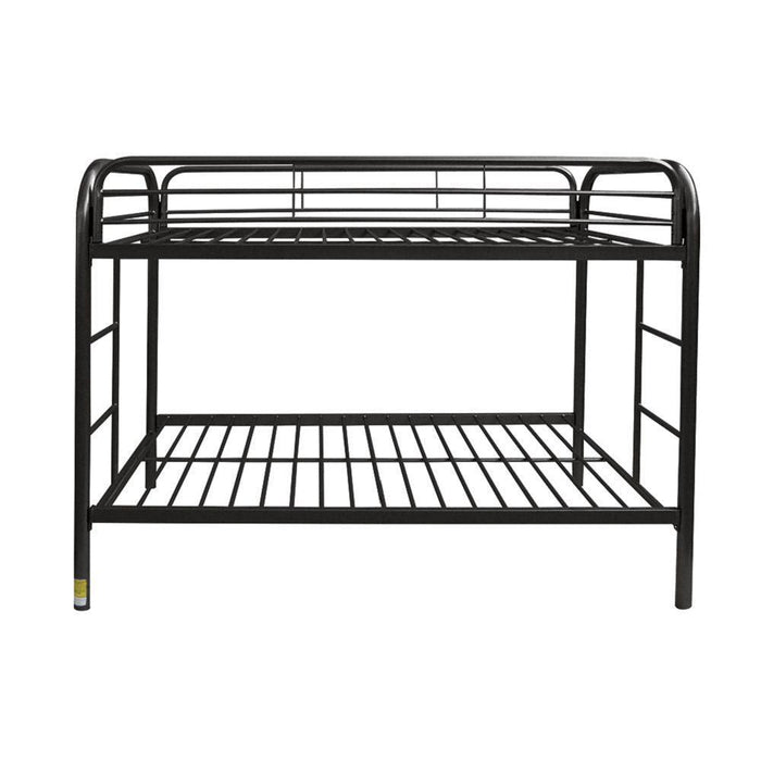 ACME Thomas Twin over Twin Metal Bunk Bed - black