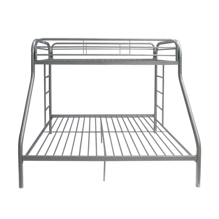 ACME Tritan Twin over Full Metal Bunk Bed - Silver