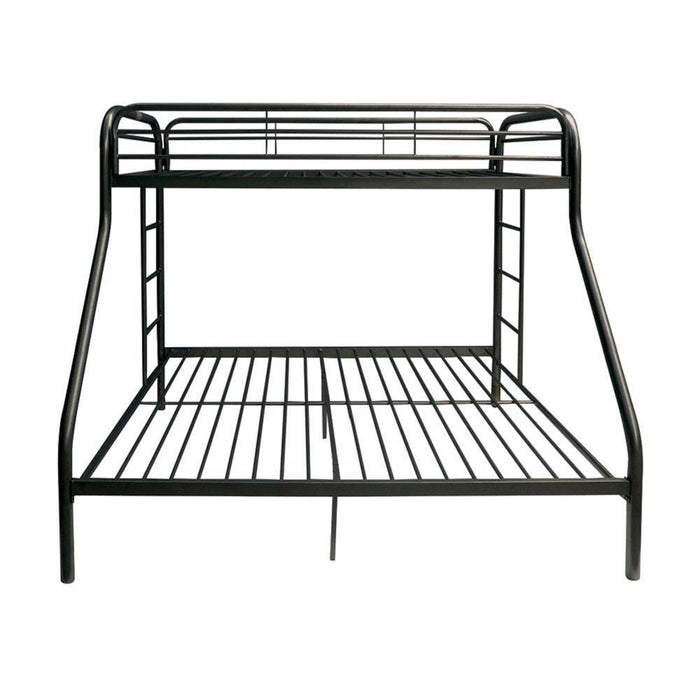 ACME Tritan Twin over Full Metal Bunk Bed - Black