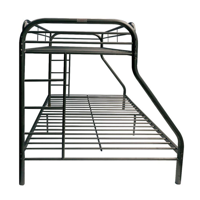 ACME Tritan Twin over Full Metal Bunk Bed - Black