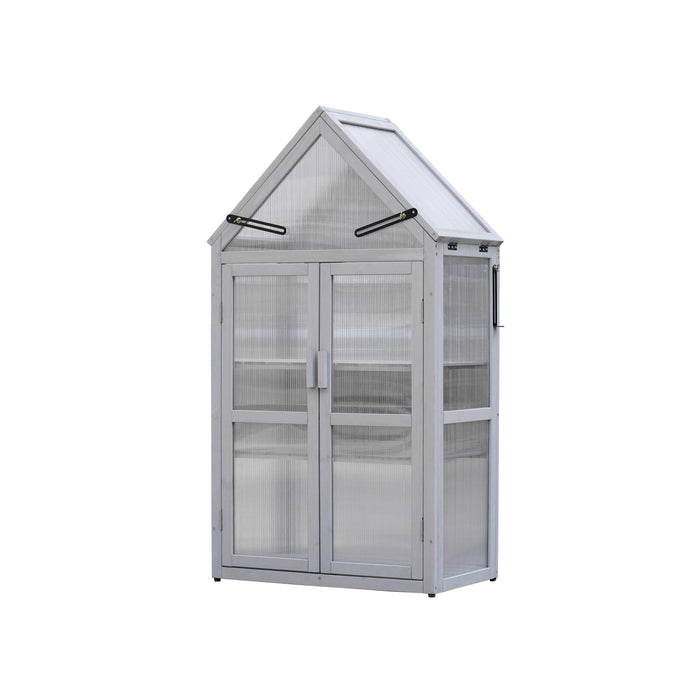 Mini Greenhouse Kit - Outdoor Plant Stand, Small Green House, Plant Stand Indoor, Green Houses for Outside, Indoor Garden and Patio Accessories Indoor Greenhouse, Tiered Plant Stand