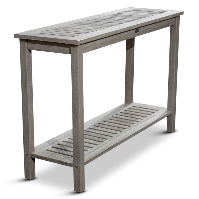 Eucalyptus Console Table -  Driftwood Gray