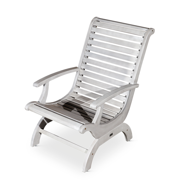 Eucalyptus Plantation Chair -  Silver Gray