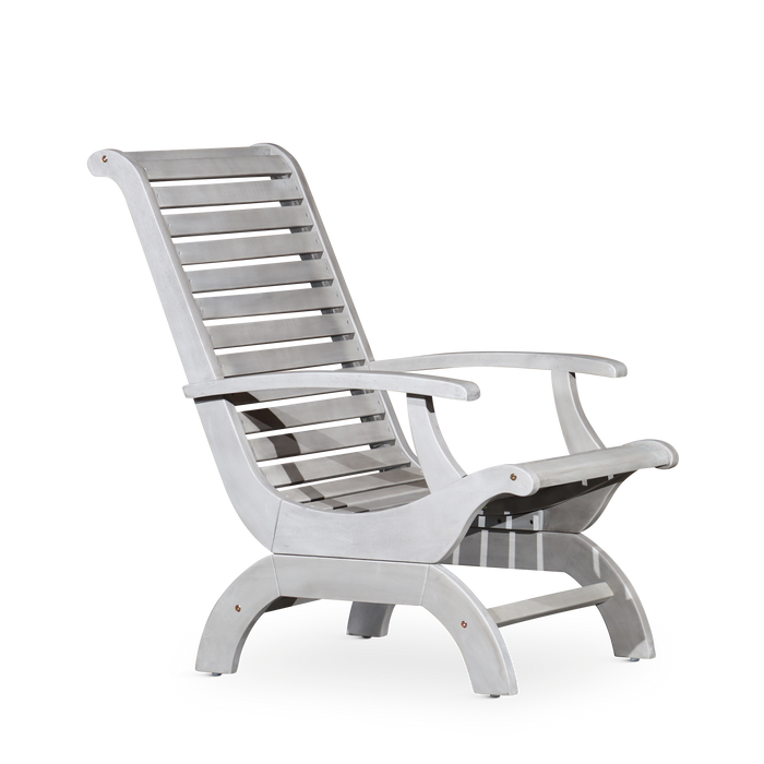 Eucalyptus Plantation Chair -  Silver Gray