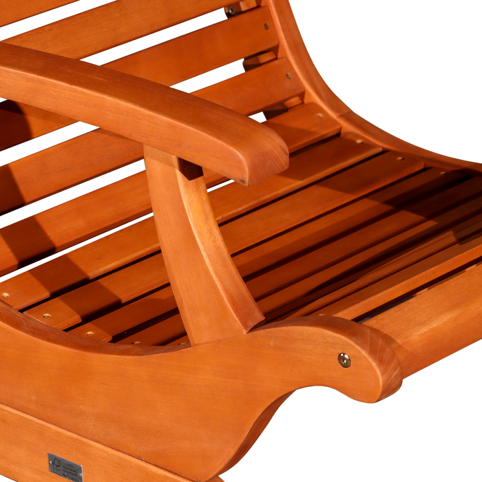 Eucalyptus Plantation Chair - Natural Oil