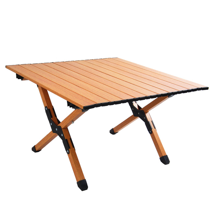 Portable Picnic Table With Solid Folding X-shaped Frame