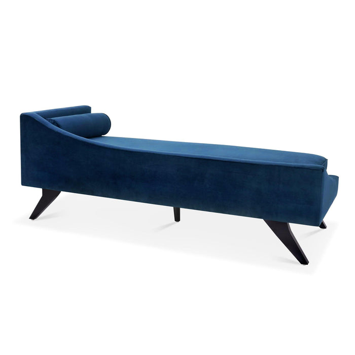 Right Square Arm Reclining Chaise Lounge