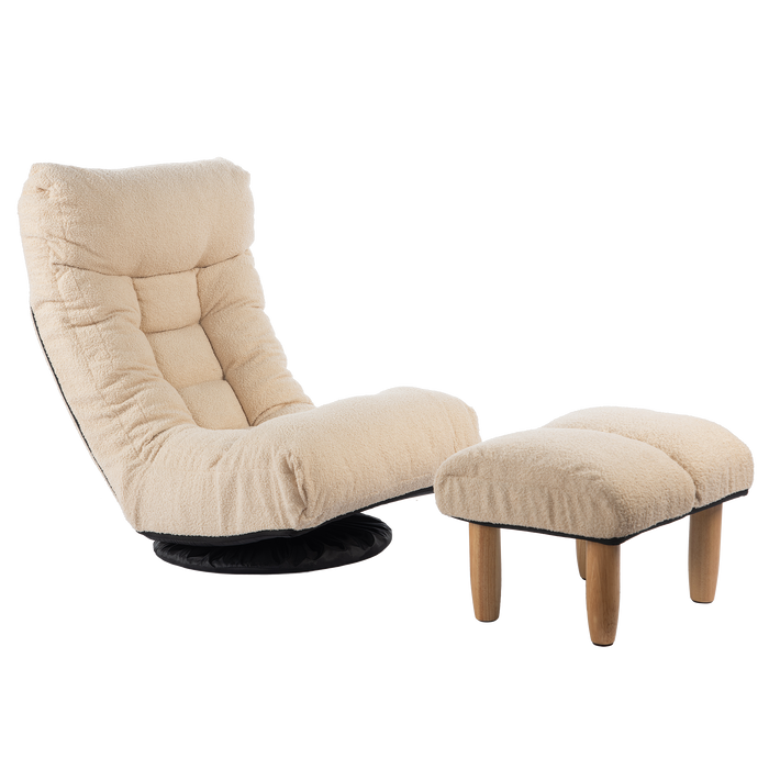 Single sofa reclining chair Japanese chair lazy sofa tatami balcony reclining chair leisure sofa adjustable chair