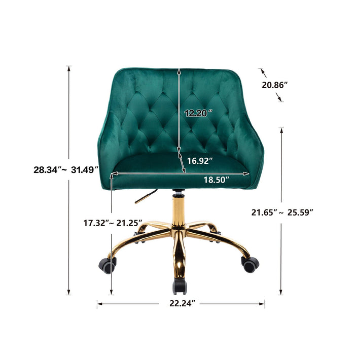 Swivel Shell Chair for Living Room/Bed Room,Modern Leisure office Chair