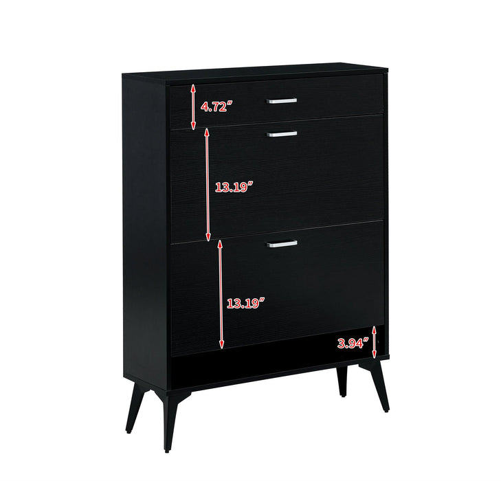 Shoe Cabinet ,ShoeStorage shelves, Black