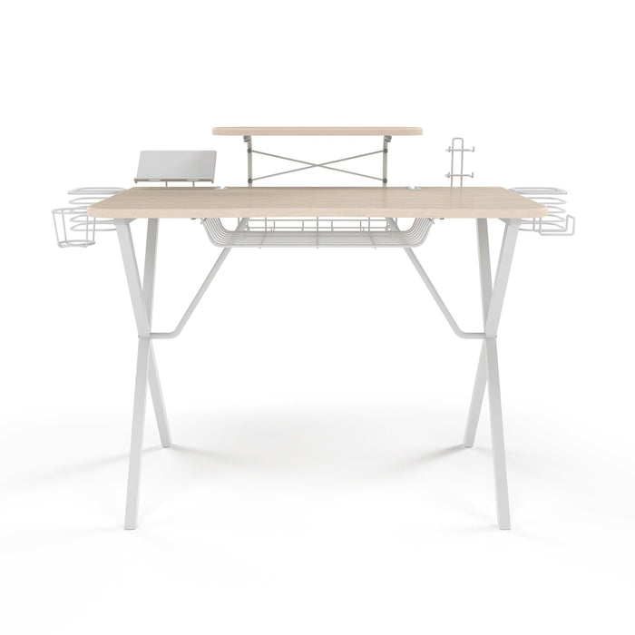 Atlantic Gaming Desk Pro - White