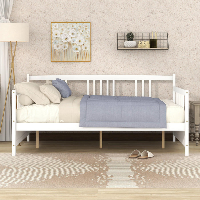 Full Size Daybed with Support Legs, Espresso