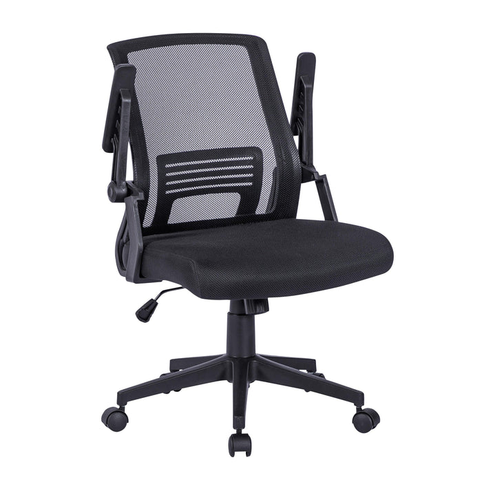 Techni Mobili Ergonomic Office Mesh Chair, Black