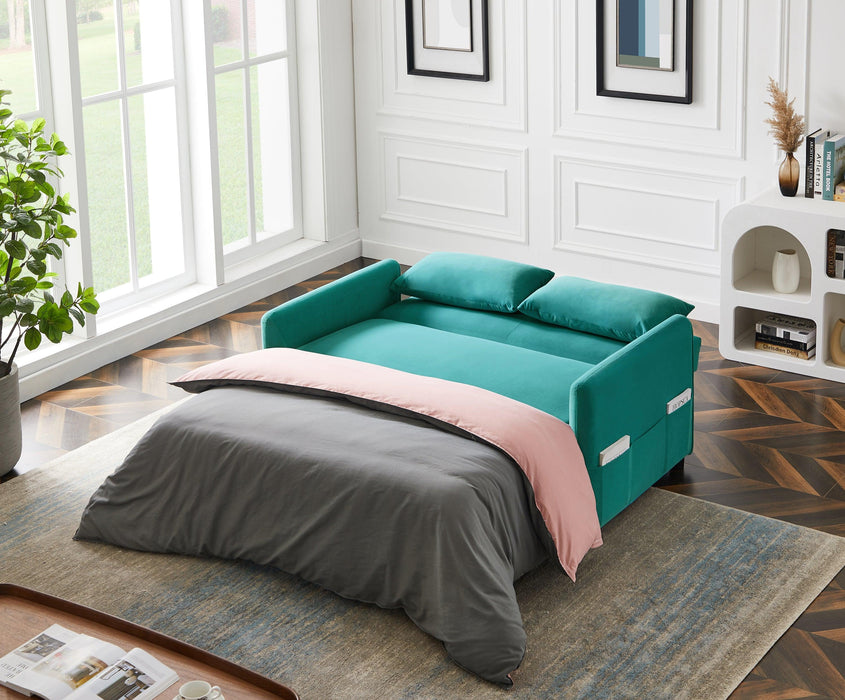 2033 Blue Leisure Love Sofa