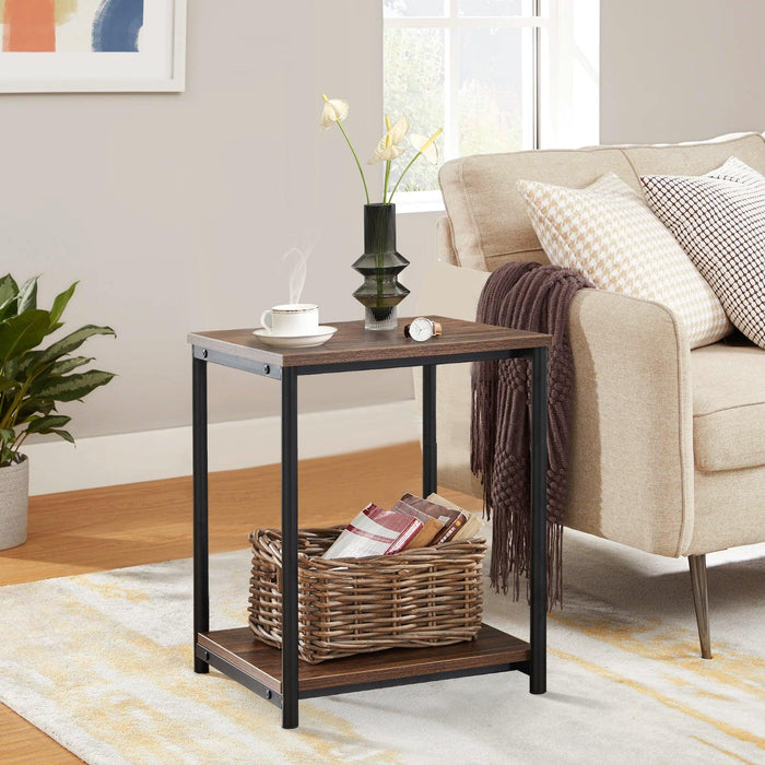 Tall Frame End Table