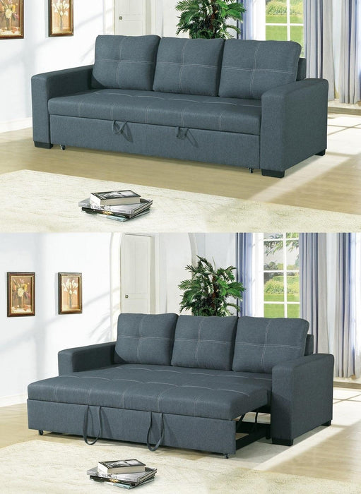 Sofa w Pull out Bed Convertible HS00-F6532