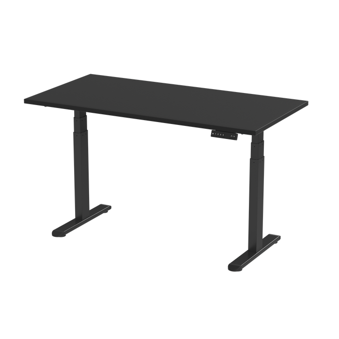 Electric Stand up Desk Frame - ErGear Height Adjustable Table Legs Sit Stand Desk Frame Up to  Ergonomic Standing Desk Base Workstation Frame Only