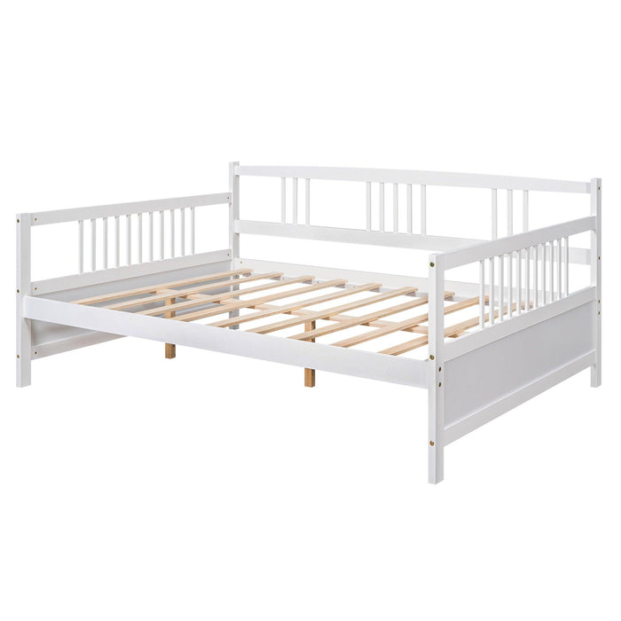 Full Size Daybed with Support Legs, Espresso