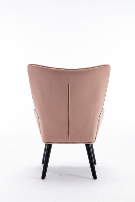 Accent chair  Living Room/Bed Room,Modern Leisure  Chair  Pink