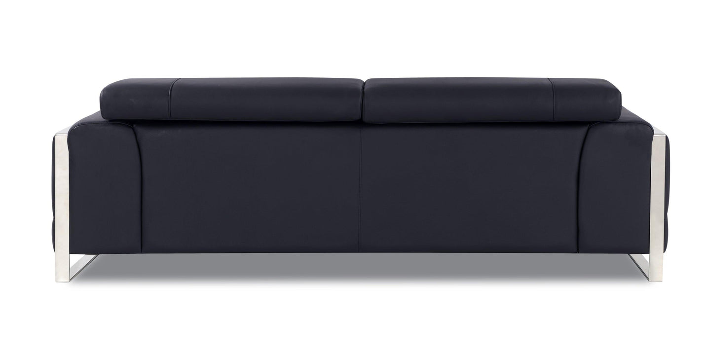 Global United Top Grain Italian Leather  Sofa