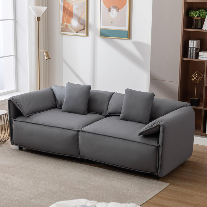 LuxuryModern Style Living Room Upholstery Sofa