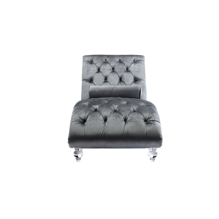 Leisure concubine sofa  with  acrylic  feet