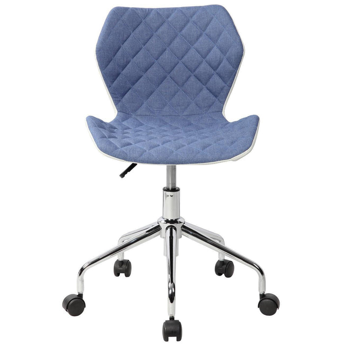 Techni MobiliModern Height Adjustable Office Task Chair, Blue