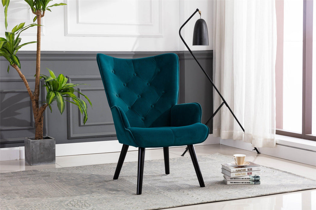 Accent chair  Living Room/Bed Room,Modern Leisure  Chair  Teal