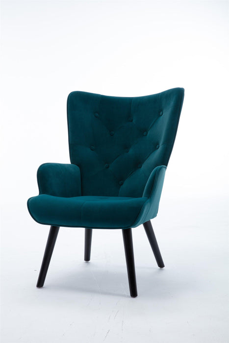 Accent chair  Living Room/Bed Room,Modern Leisure  Chair  Teal