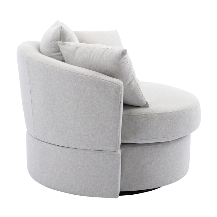 Modern  Akili swivel accent chair  barrel chair  for hotel living room /Modern  leisure chair