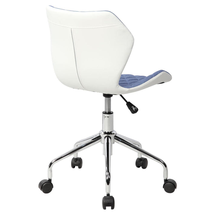 Techni MobiliModern Height Adjustable Office Task Chair, Blue