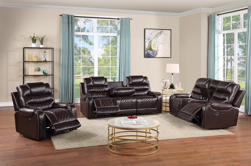 Tennessee Power Reclining Sofa in Espresso