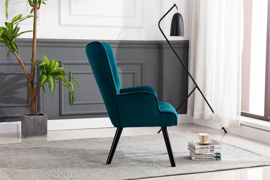 Accent chair  Living Room/Bed Room,Modern Leisure  Chair  Teal