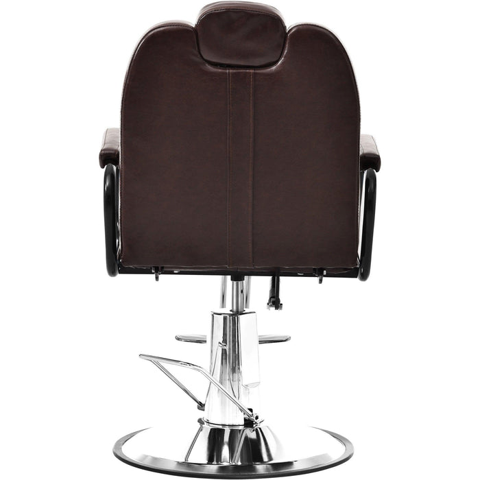 Deluxe Reclining Barber Chair with Heavy-Duty Pump for Beauty Salon Tatoo Spa Equipment