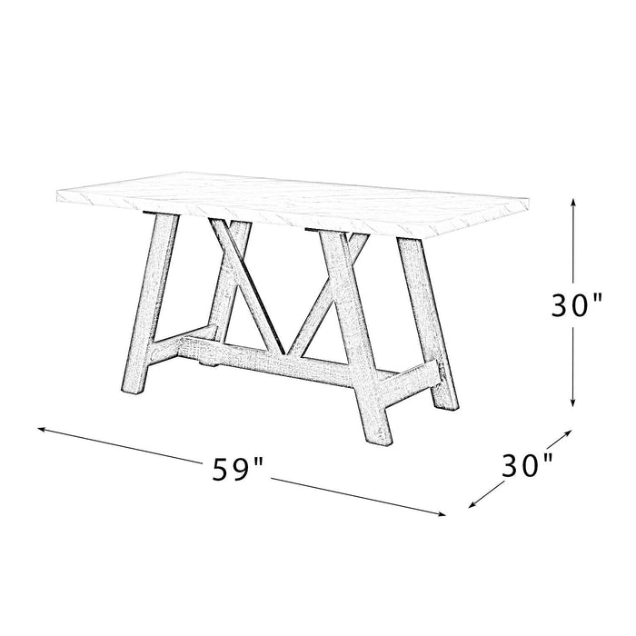 Hydra   59"Dining Table