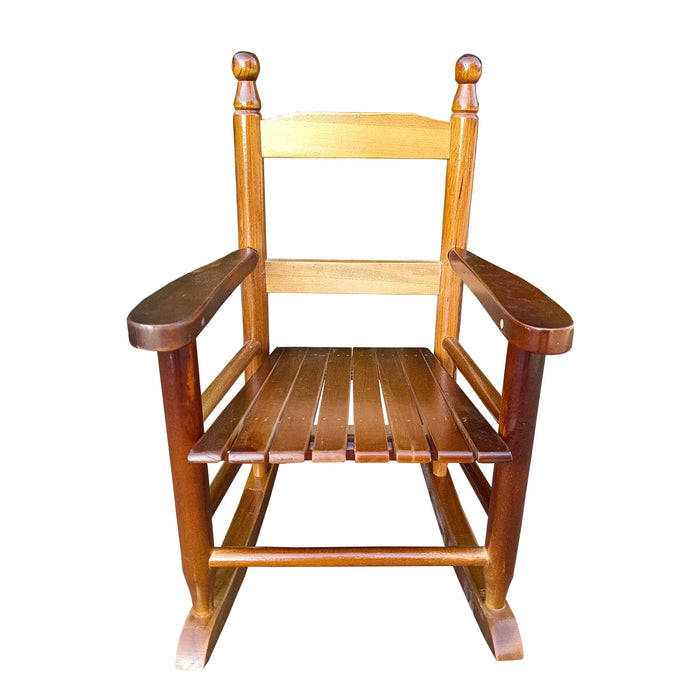 Children's  rocking oak chair- Indoor or Outdoor -Suitable for kids-Durable