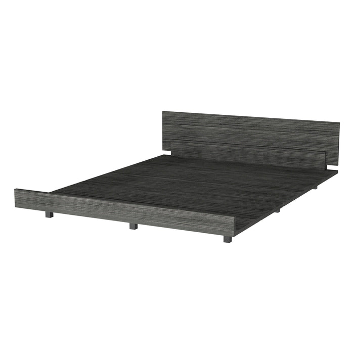 Nimmo Queen Bed Frame Smokey Oak