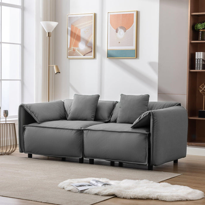 LuxuryModern Style Living Room Upholstery Sofa