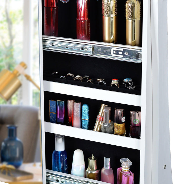 Full Mirror  Simple JewelryStorage Mirror Cabinet