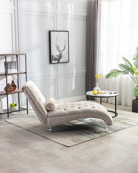 Leisure concubine sofa  with  acrylic  feet