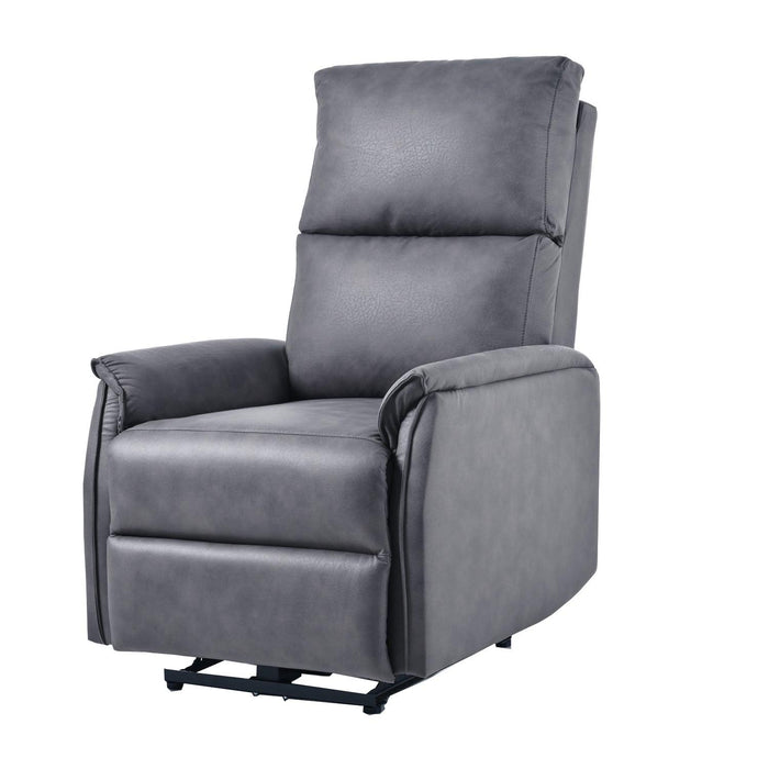 Electric Power Recliner Chair, Reclining Chair for Bedroom Living Room,Small Recliners Home Theater Seating, with USB Ports,Recliner for small space,Dark Gray