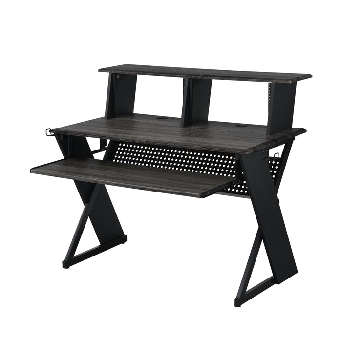 ACME Annette Music Desk, Black Finish OF00991