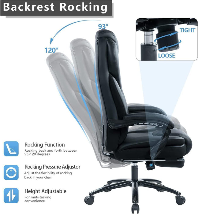 Office Chair.Heavy and tall adjustable executive  Big and Tall Office Chair