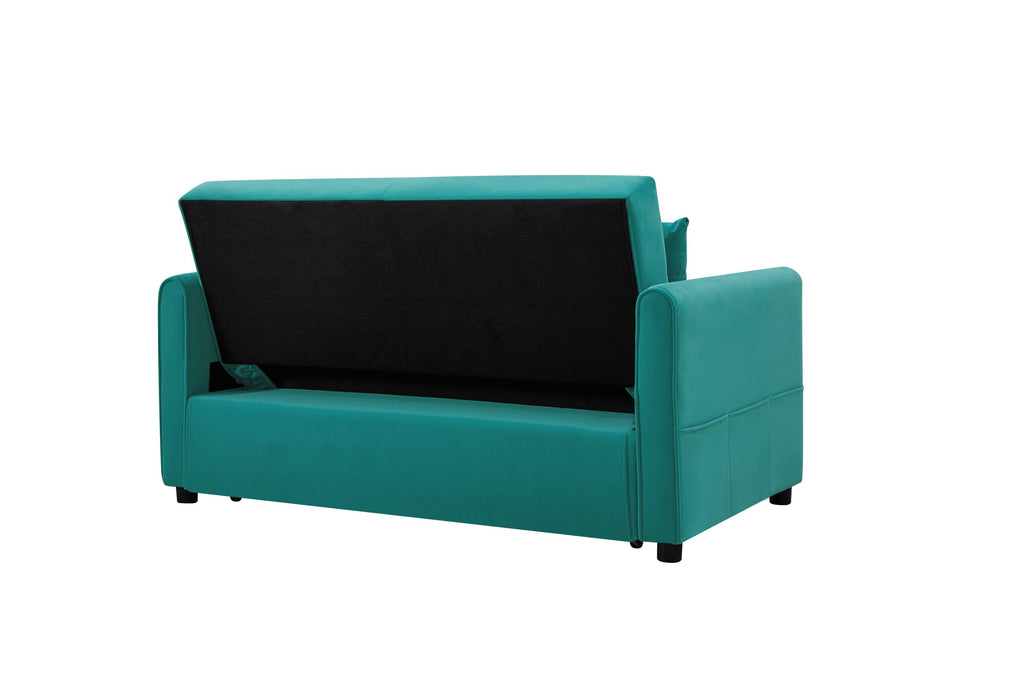 2033 Blue Leisure Love Sofa