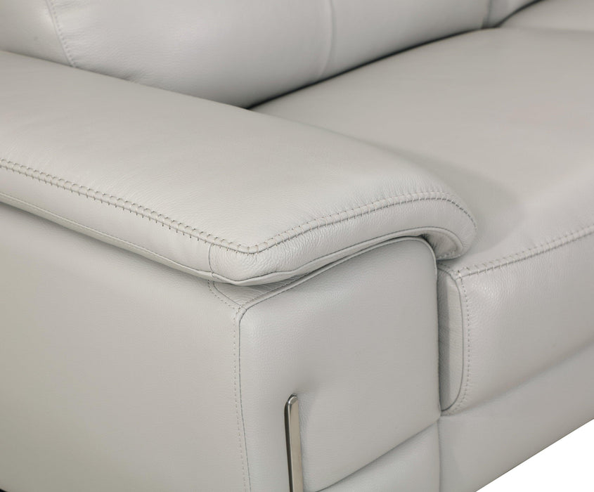 Global United Top Grain Italian Leather Sofa