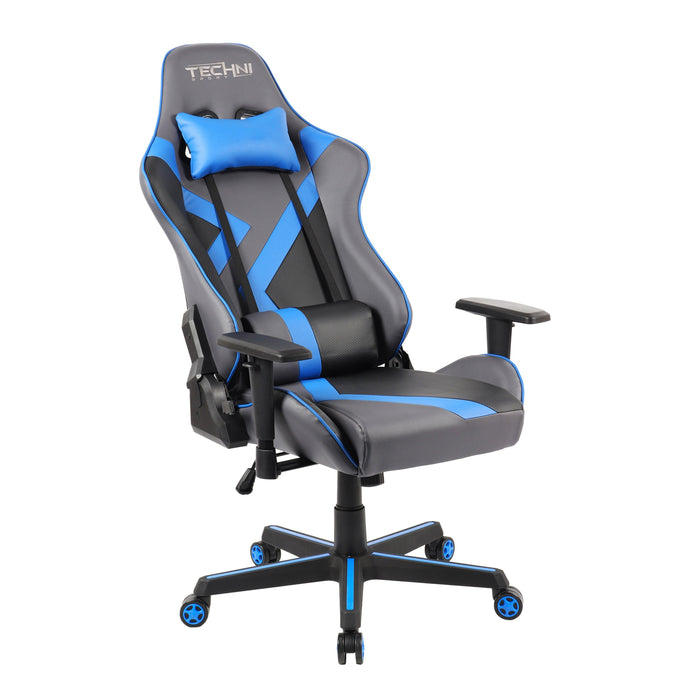 Techni Sport TS-70 Office-PC Gaming Chair, Blue