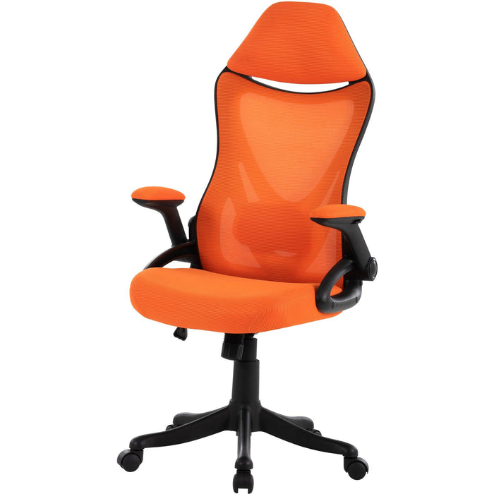 Adjustable Mesh Swivel Designer High Back Ergonomic Price Office Chair Furniture,Orange