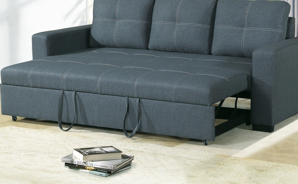 Sofa w Pull out Bed Convertible HS00-F6532