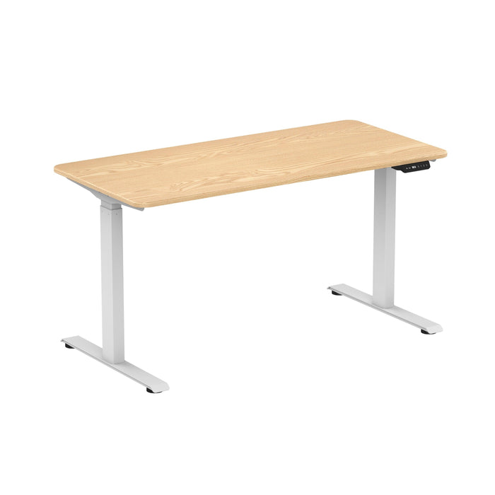 Ergonomic Standing Desk Base Workstation Frame Only，White