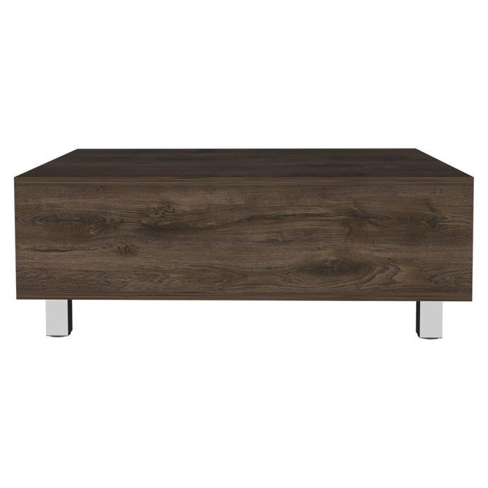 Tilton Rectangle Lift Top  Coffee Table Dark Brown